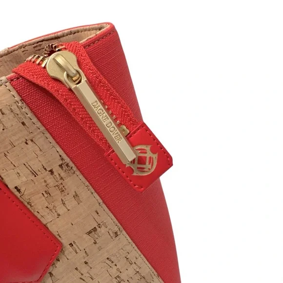 Dagne Dover Signature Midi Cork Tote Crossbody‎
